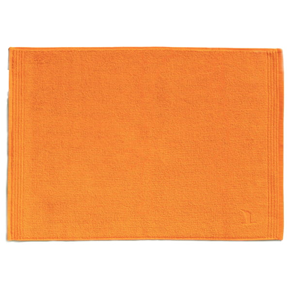 Möve - Duschvorlage Superwuschel - Größe: 50x70 cm - Farbe: orange - 106 (0-2831/8022)