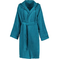 Vossen Bademäntel Damen Kurzmantel mit Kapuze Jive - Farbe: poseidon - 5895
