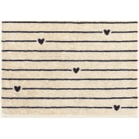 Cawö Handtücher Heart Beats Lines &amp; Hearts 6276 - Farbe: basalt - 37