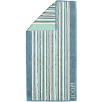 JOOP Move Stripes 1692 - Farbe: aqua - 44 - Handtuch 50x100 cm
