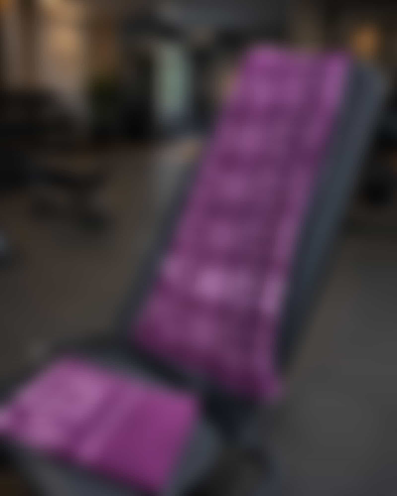 Cawö Fitness-Handtücher POWER 6293 - Farbe: purple - 88 - 50x130 cm Detailbild 2