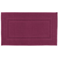 Rhomtuft - Badematte Gala - Farbe: berry - 237 - 50x70 cm