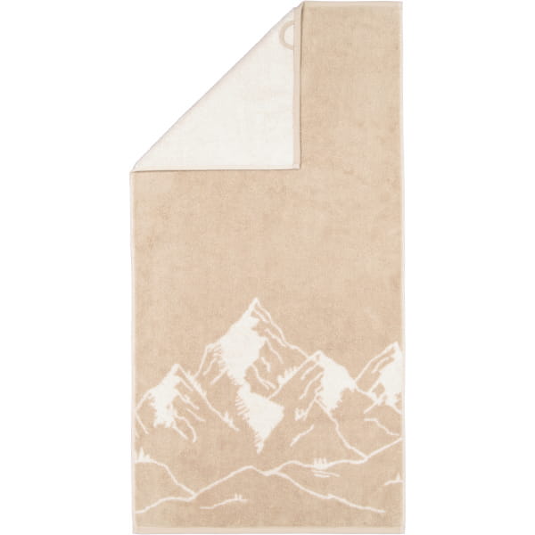 Cawö Handtücher Alpenchic Edition Berge 6269 - Farbe: natur - 33 - Handtuch günstig online kaufen