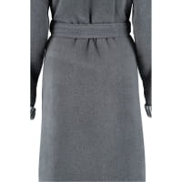Esprit Damen Bademantel Day Kapuze - Farbe: grey steel - 740 - XL