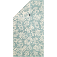 Cawö Handtücher Luxury Home Two-Tone Edition Floral 638 - Farbe: salbei - 43 - Duschtuch 80x150 cm
