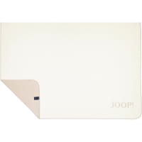 JOOP! Wohndecke Uni-Doubleface - Größe: 150x200 cm - Farbe: Sand-Pergament