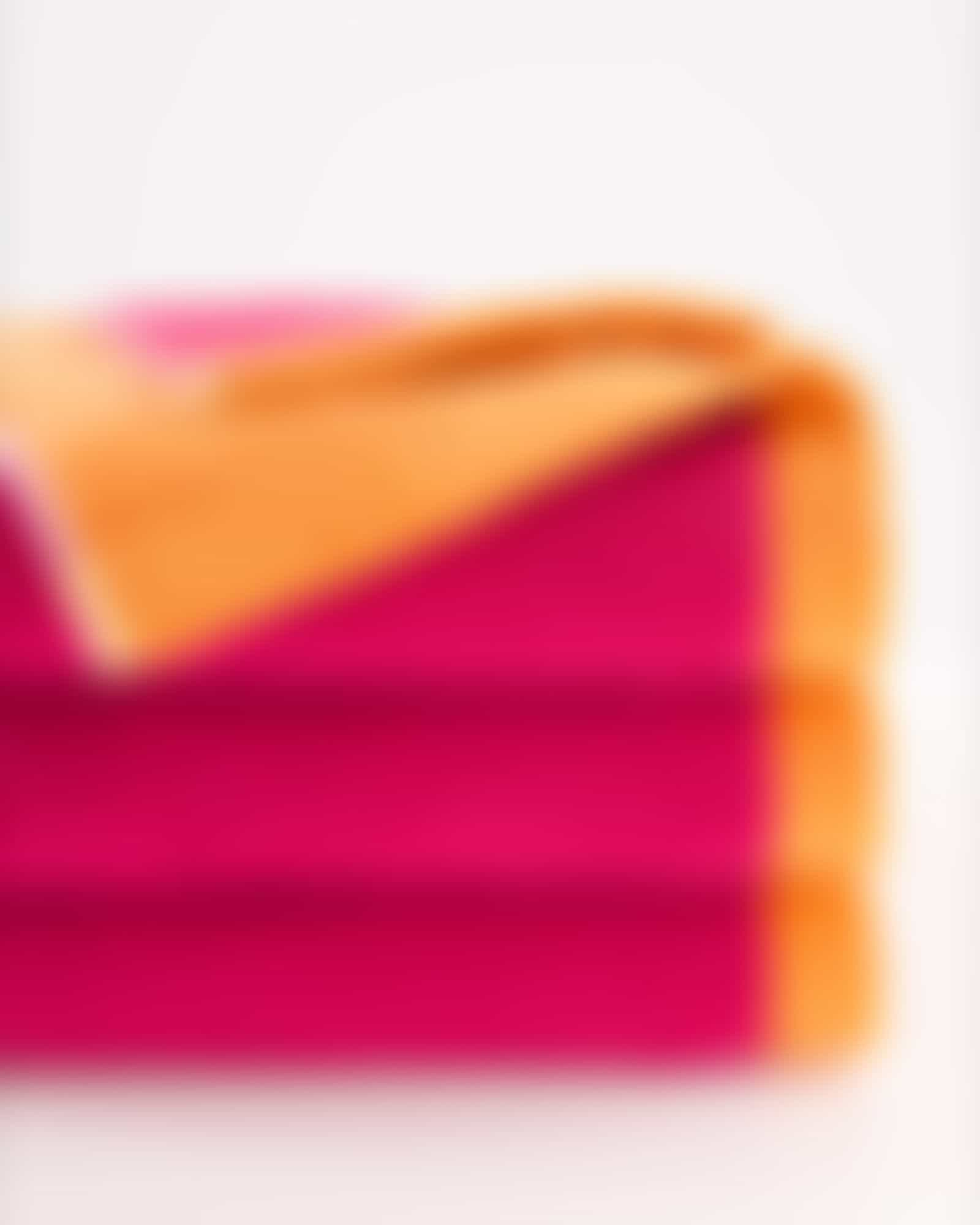 Cawö Handtücher Lifestyle Splash 7071 - Farbe: pink/mandarine - 23 - Handtuch 50x100 cm Detailbild 2