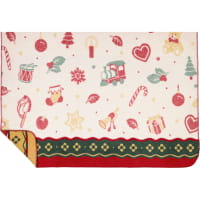 Villeroy &amp; Boch Wohndecken Toy&#039;s Delight - Farbe: Rot - 150x200 cm