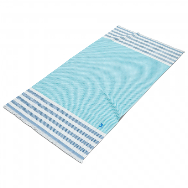 Möve Strandtücher Summer Daylight - Farbe: sea/blue - 041 - 90x180 cm