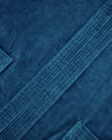 Vossen Bademäntel unisex Kurzmantel mit Kapuze Texas - Farbe: lagoon - 5890 - XL