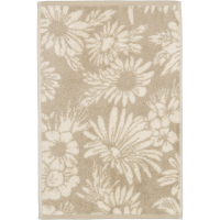 Cawö Handtücher Luxury Home Two-Tone Edition Floral 638 - Farbe: sand - 33 - Duschtuch 80x150 cm