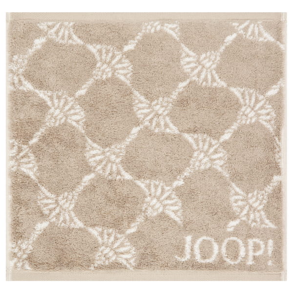 JOOP! Handtücher New Classic Cornflower 1721 - Farbe: Sand - 30 - Seiflappen 30x30 cm