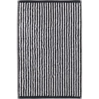 Cawö Zoom Streifen 121 - Farbe: schwarz - 97 - Duschtuch 80x150 cm