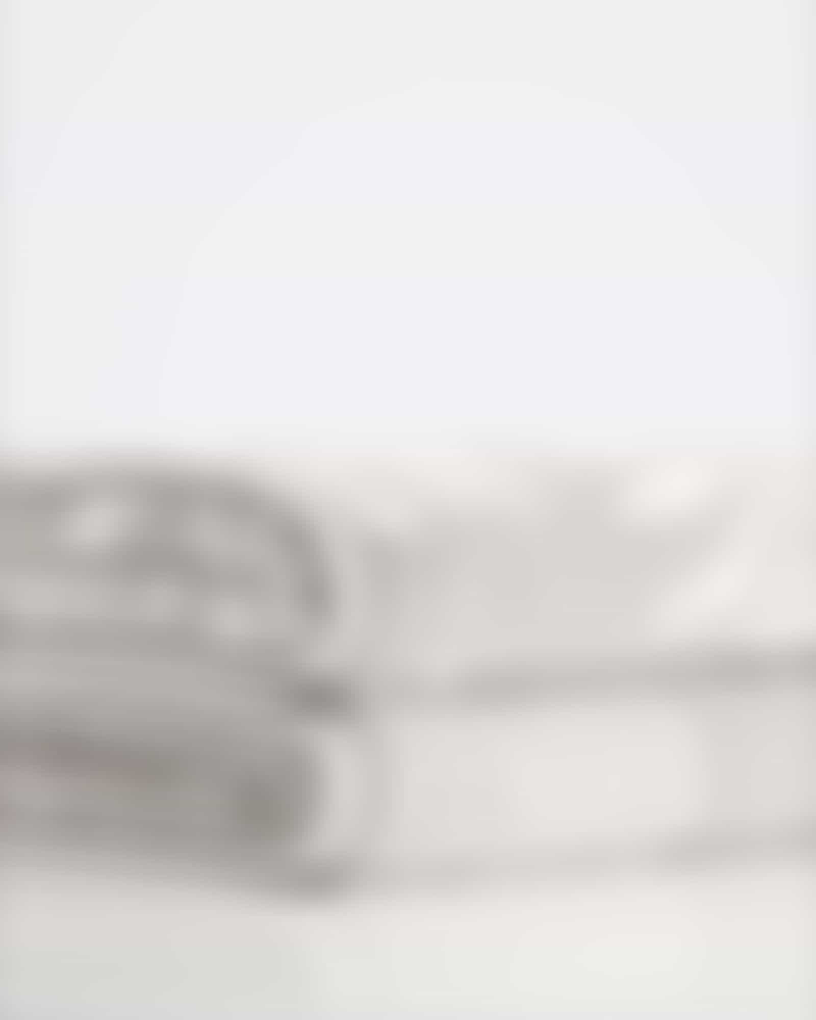 Cawö Handtücher Luxury Home Two-Tone Edition Floral 638 - Farbe: platin - 76