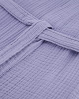 Cawö Home Bademäntel Damen Kimono Musselin 838 - Farbe: pastellblau - 10