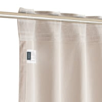 JOOP! Vorhang Gardine Match - verdecktes Schlaufenband - Größe: 140x250 cm - Farbe: Beige - 030