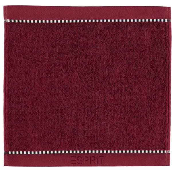 Esprit Box Solid - Farbe: mulberry - 3840 - Seiflappen 30x30 cm
