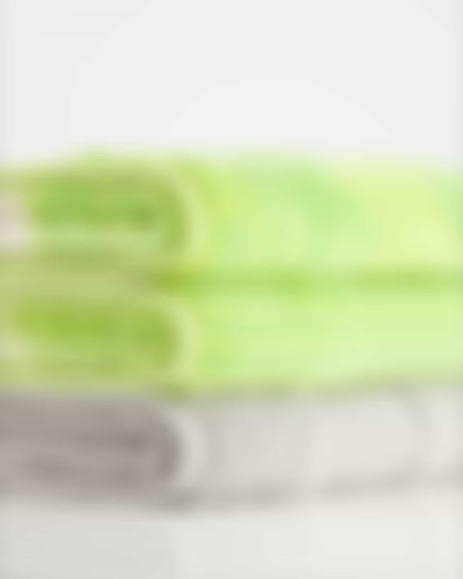 Cawö - Noblesse Cashmere Streifen 1056 - Farbe: kiwi - 45 - Seiflappen 30x30 cm