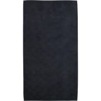 JOOP Uni Cornflower 1670 - Farbe: Schwarz - 906 - Handtuch 50x100 cm