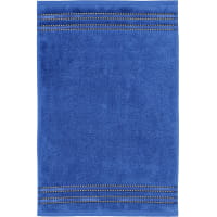 Vossen Handtücher Cult de Luxe - Farbe: deep blue - 4690 - Seiflappen 30x30 cm