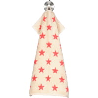 Cawö Handtücher NEW STARS Sterne klein 6261 - Farbe: beige/pink - 32