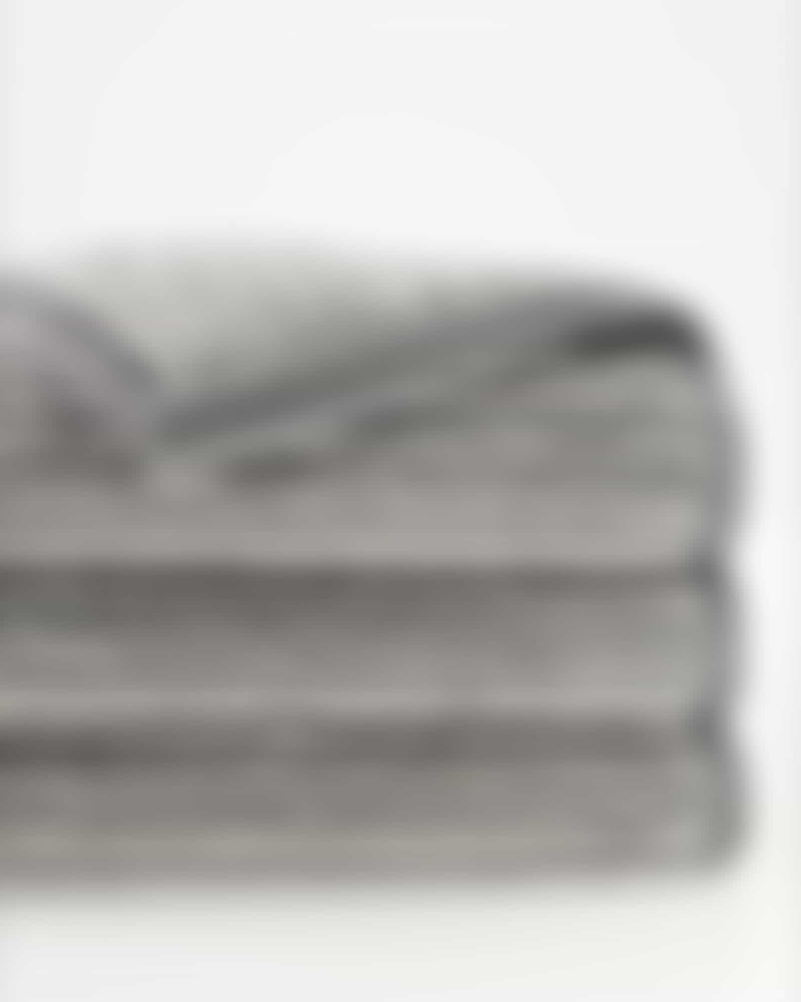 Cawö Handtücher Two-Tone Stripes 480 - Farbe: schiefer - 77 Detailbild 2