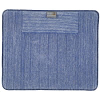 Rhomtuft RHOMY - Badteppich Versailles 255 - Farbe: royalblau/lurex - 408 65x115 cm