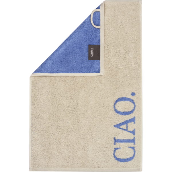 Cawö Gästetücher Postcard Towels Edition 100 - Farbe: CIAO - 09 - 30x50 cm