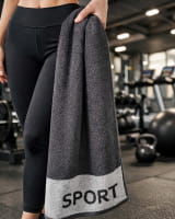 Cawö Fitness-Handtücher SPORT 6290 - Farbe: metal - 77 - 50x130 cm