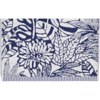 Möve Handtücher Brooklyn Botanic - Farbe: nature/deep sea - 042 - Handtuch 50x100 cm