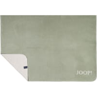 JOOP! Wohndecke Uni-Doubleface - Größe: 150x200 cm - Farbe: Jade-Silber
