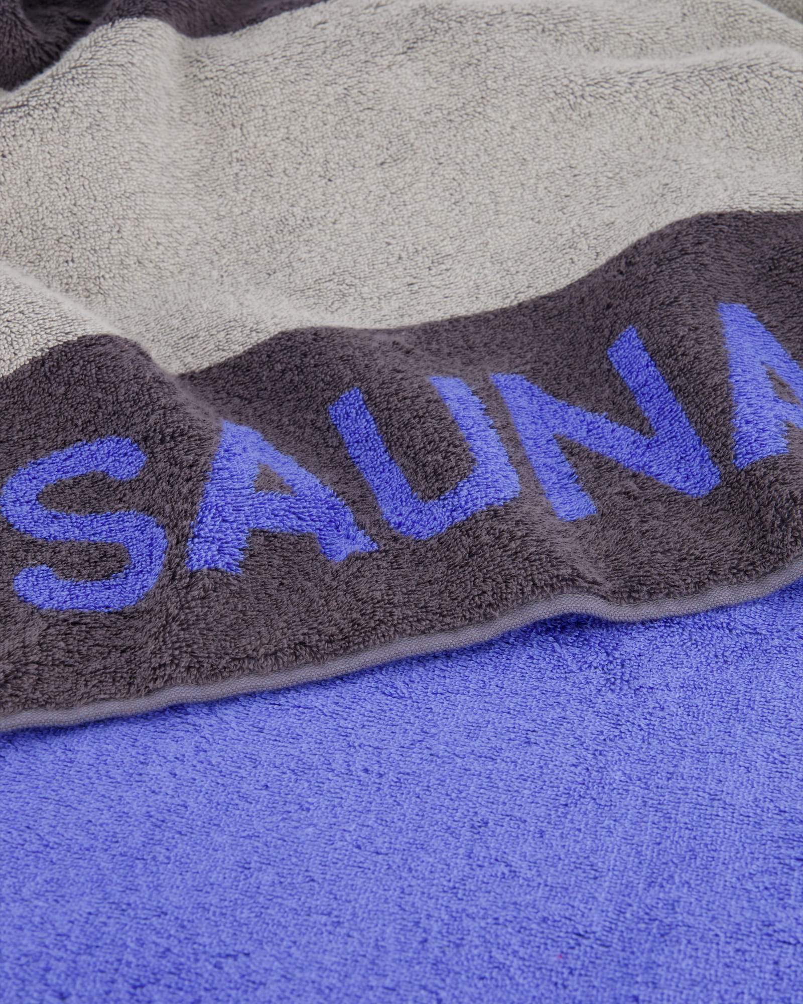 Cawö - Saunatuch 599 - 80x200 cm - Farbe: anthrazit/grau - 71 - Saunatuch  80x200 cm | für Saunafreunde | Geschenkideen | Cawö