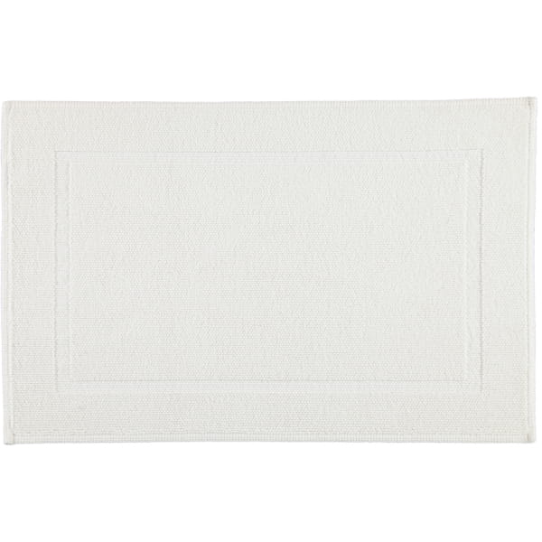 Rhomtuft - Badematte Pearl 51 - Farbe: weiß - 01 60x90 cm