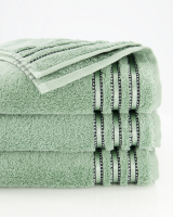 Vossen Handtücher Cult de Luxe - Farbe: soft green - 5305 - Waschhandschuh 16x22 cm