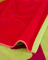 Vossen Strandtücher Make Waves - Farbe: flamingo - 0001 - 100x180 cm