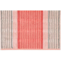 Cawö Handtücher Noblesse Harmony Streifen 1085 - Farbe: koralle - 27 - Gästetuch 30x50 cm