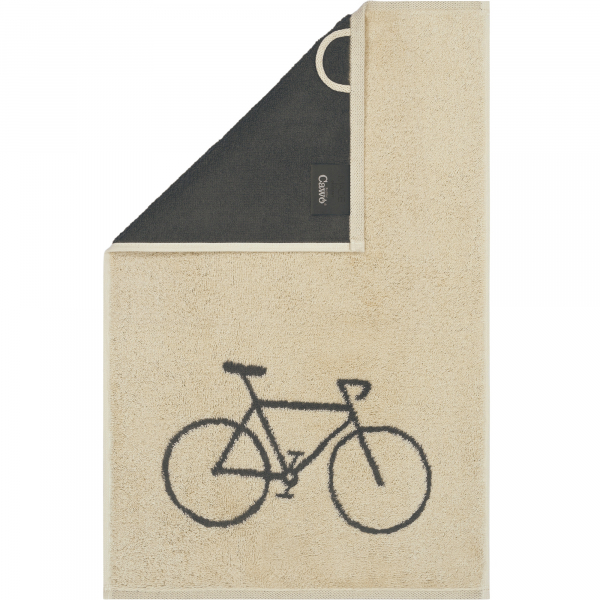Cawö Gästetücher Postcard Towels Edition 100 - Farbe: Bicycle - 17 - Gästetuch 30x50 cm