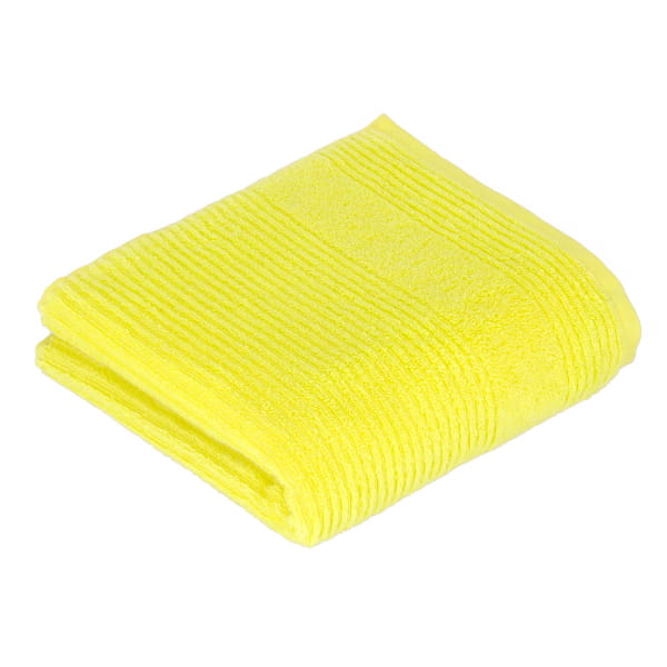 Vossen Handtücher Tomorrow - Farbe: electric yellow - 1390 - Seiflappen 30x30 cm