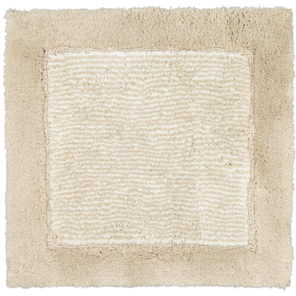 Cawö Home - Badteppich Luxury Home Two-Tone 590 - Farbe: sand - 33 - 60x60 cm