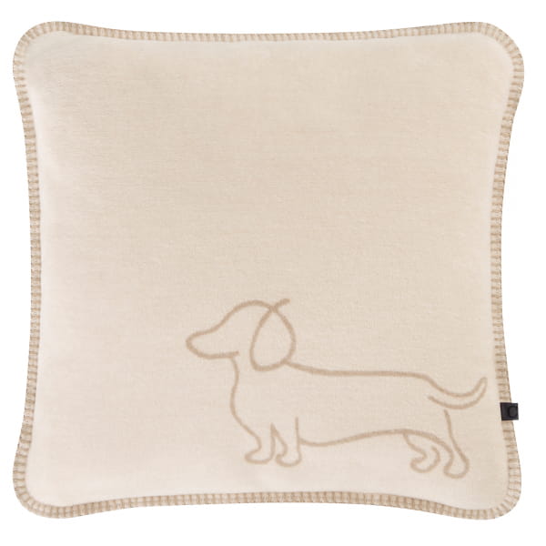 Cawö Kissenhüllen WE LOVE DOGS Companion 62480 - Farbe: natur/beige - 33 - günstig online kaufen
