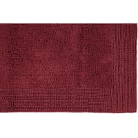 Rhomtuft - Badteppiche Prestige - Farbe: marsala - 391 Toilettenvorlage mit Ausschnitt 60x60 cm