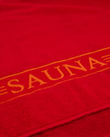 frottana Saunatücher Sauna - Farbe: ruby - 075 - 80x200 cm