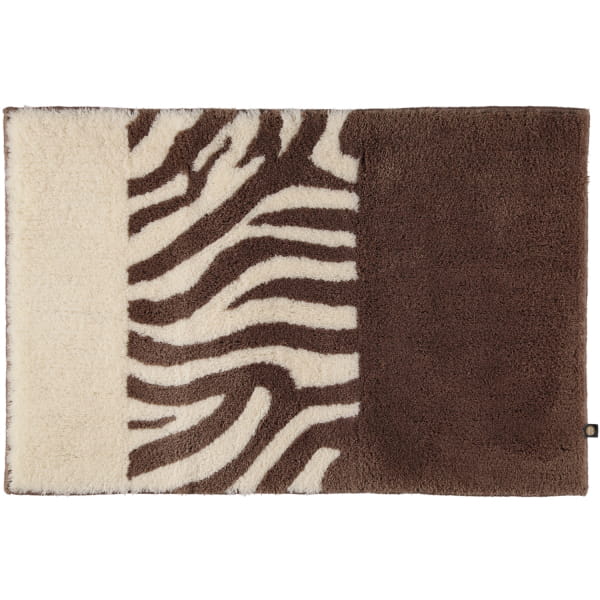 Rhomtuft - Badteppiche Zebra - Farbe: taupe/natur-jasmin - 1400 50x65 cm
