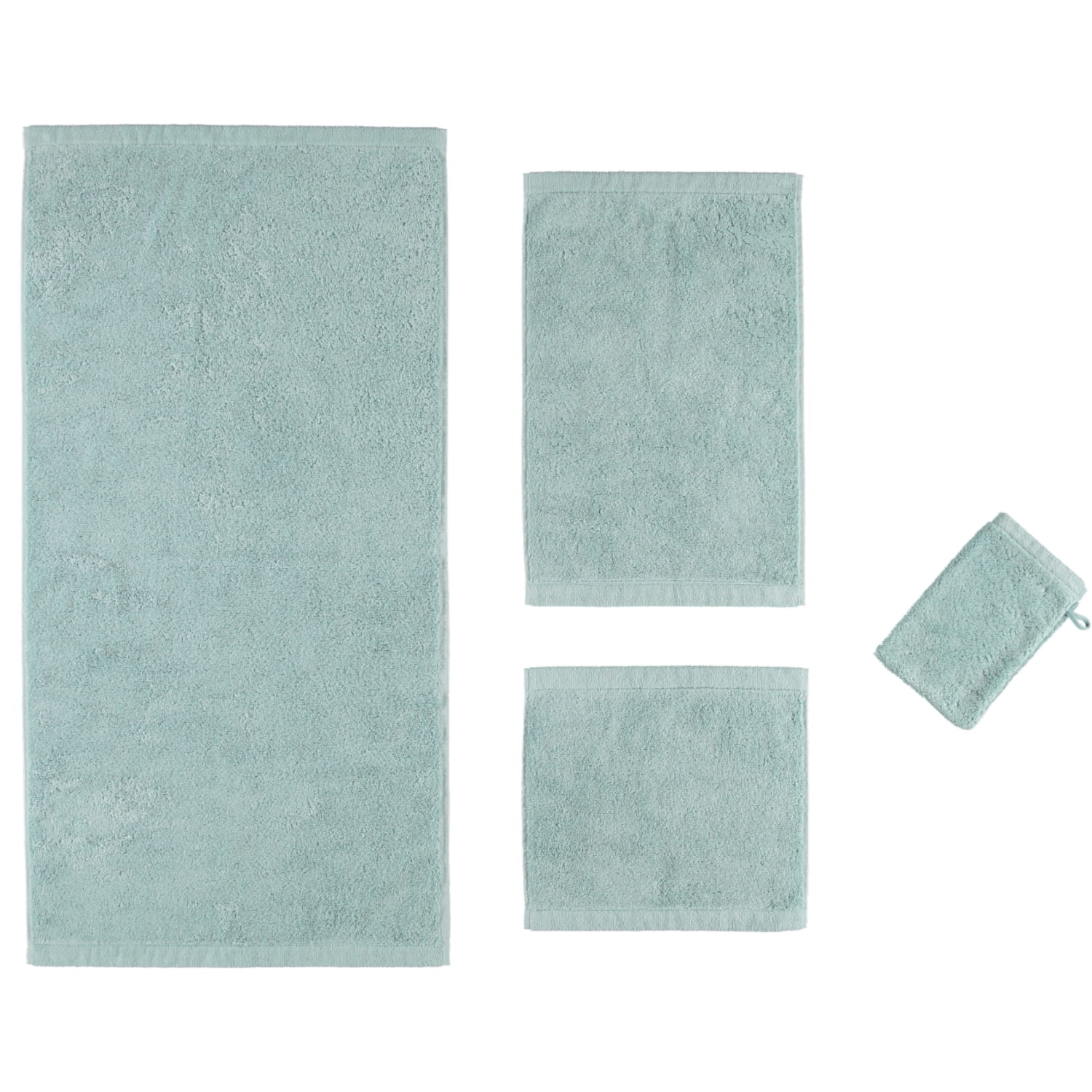 Cawö - Life Style Uni seegrün Farbe: - Alle Handtücher | Cawö - | | | Serien 7007 Lifestyle 455