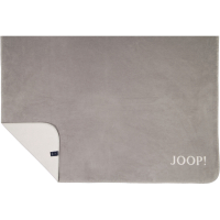 JOOP! Wohndecke Uni-Doubleface - Größe: 150x200 cm - Farbe: Graphit-Rauch