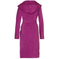 Vossen Bademäntel Damen Kurzmantel mit Kapuze Jive - Farbe: purple - 8590