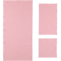 Rhomtuft - Handtücher Face &amp; Body - Farbe: rosenquarz - 402 - Seiflappen 30x30 cm