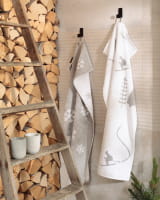 Cawö Handtücher WINTER EDITION Schneekristalle 6270 - Farbe: platin/weiß - 76 Cawö Handtücher WINTER EDITION Schneekristalle 6270 - Farbe: platin/weiß - 76