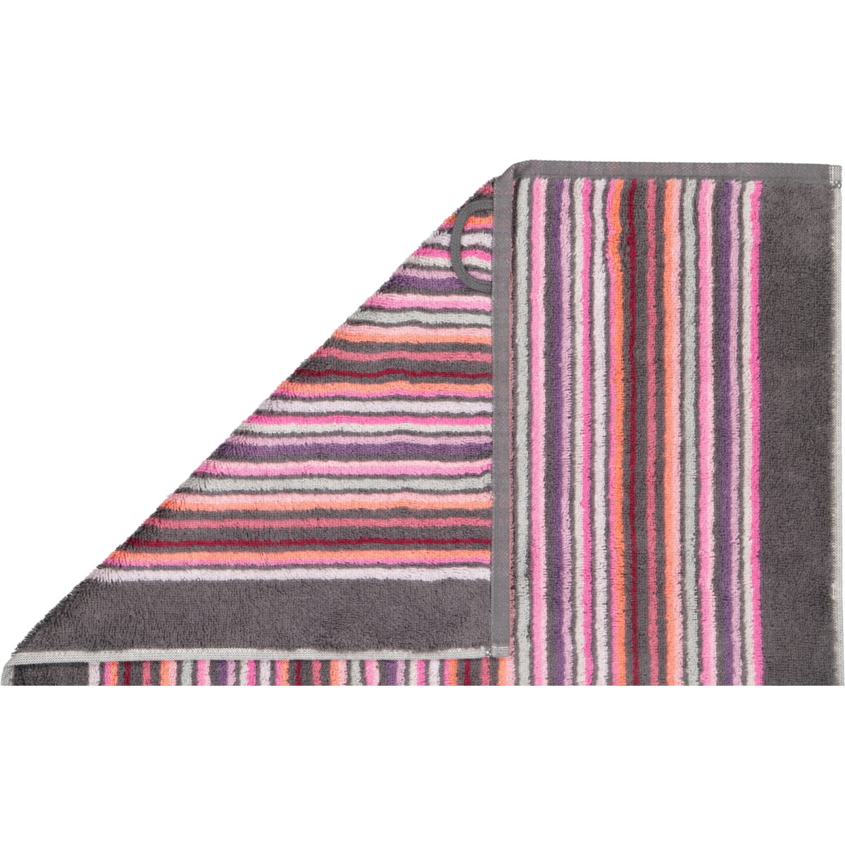 Cawö Handtuch Remake Streifen | Nachhaltig In Deutschland Produziert