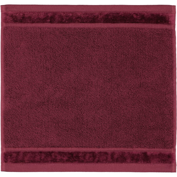 Vossen Handtücher Pure - Farbe: berry - 3980 - Seiflappen 30x30 cm